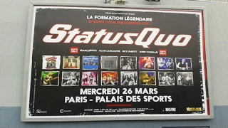 STATUS QUO (Frantic Four) PARIS "Palais des Sports" March 26th 2014!!!Full Concert Multicam...