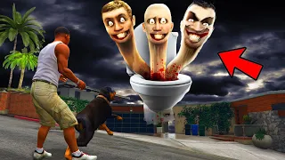 Skibidi Toilet Destroy Los Santos in GTA 5...