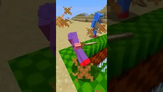 At the end…😱 minecraft