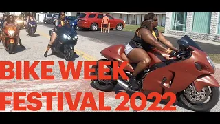 4K BIKE WEEK FESTIVAL 2022 #ATLANTIC BEACH