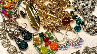 Jewelry Unboxing 😍 Diamonds! Gold! Rubies! Oh my! Part 2 of 38+ Pounds ShopGoodwill