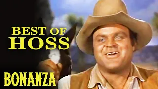 BEST of Hoss Cartwright (Dan Blocker) | Bonanza | Western