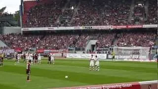 清武フリーキック　2012/09/29　1.FCニュルンベルク vs VfBシュツットガルト