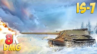 IS-7 - 7 Kills 8K DMG - Popular! - World Of Tanks