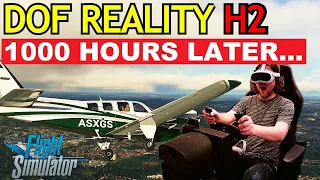 DOF REALITY H2 8 MONTHS LATER... STILL WORTH It? MSFS & DCS WORLD