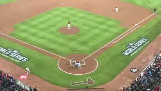 First Pitch to Altuve as Crowd Chants “Cheater” - 2021 WS G3