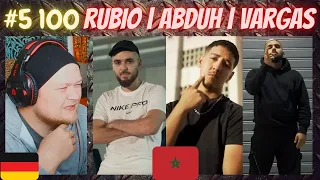 🇲🇦 Rubio - #5 100 Ft. Abduh & Vargas | GERMAN Reaction