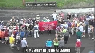 John Gilmour Memorial Service - Monticello Raceway, July 9th, 2014