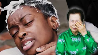 Korean Grandma Reacts to 'Black Women’s Hair Throughout History'