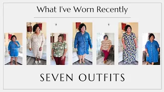 Real-Life Outfits | Seven Outfits I've Worn Recently | Plus Size #modestfashion #fashionblogger