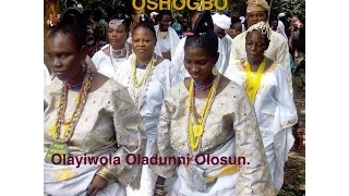 Orin Oriki Osun Osogbo - Priestess of Oshun sings to Yeye Ochun in Oshogbo Grove