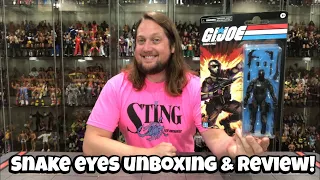 Snake Eyes GIJOE Retro Card Exclusive Unboxing & Review!