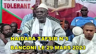 HAIDARA TAFSIR 2023 N°5