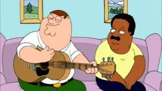 Peter Griffin sings "Rock Lobster"