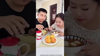 Husband And Wife Funny Eating Video Show | Eating show#eating challenge#Husband and wife Eating food