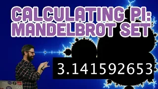 Coding Challenge #141: Calculating Digits of Pi with Mandelbrot Set