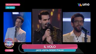 Il Volo en Venga la Alegría: Tan Enamorados (Azteca uno, 20/2/2023)