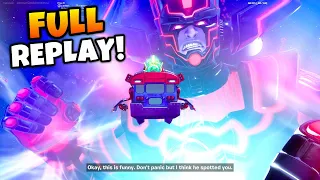 Fortnite Galactus Event Live REPLAY No Commentary (NEXUS WAR)