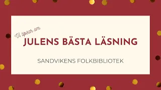 Julens bästa läsning