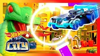 СПРЯТАВШИЕСЯ ЗМЕИ В ХОТ ВИЛЗ СИТИ! 🔍 | Hot Wheels City | @HotWheelsRussia  3+