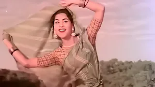 घूँघट नहीं खोलूँगी सैंया - Mother India (1957) | Lata Mangeshkar  | Kumkum, Rajendra Kumar | HD Song