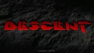 Descent (1994, Interplay) Opening Intro + Gameplay