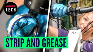Strip And Grease An MTB - What You Need And Where