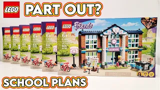 6 x LEGO SCHOOL PART OUT!? Heartlake City School Review & Plans