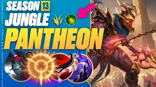 S+ Build PANTHEON JUNGLE Is ABSOLUTELY Warrior! (How a Challenger 3.6 mil point Pantheon carries!)