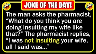 🤣 BEST JOKE OF THE DAY! - Upon arriving home, A husband is met at the door by... | Funny Daily Jokes