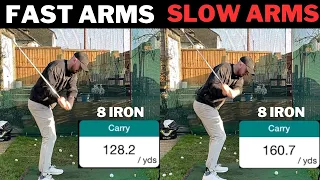 Doing This With Your Arms Will DRAMATICALLY Increase Your Distance & Control