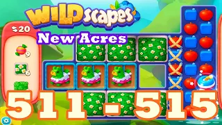 Wildscapes: New Acres Level 511 - 515 HD | 3 match | android | 512 | 513 | 514 | IOS【GameGo Game】