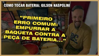 "ERROS COMUNS NA BATERIA QUE VOCÊ PRECISA EVITAR" - Aula #7 - Gilson Naspolini