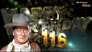 Happy Birthday John Wayne *26.05.2023 - Arnold Marquis (Die Deutsche Stimme von John Wayne)