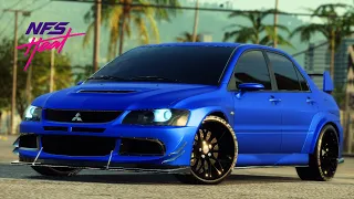 MITSUBISHI LANCER EVO IX Review & Best Customization Need for Speed Heat (NFS) - Max Build - Race