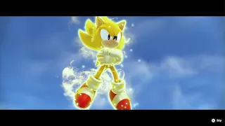 SONIC FRONTIERS super sonic V Giganto