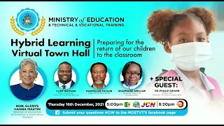Hybrid Learning Virtual Town Hall Meeting Promo