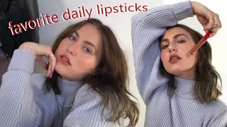 BEST DAILY LIPSTICKS💄 - my favorite MLBB shades | holiviuh