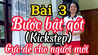 Hướng dẫn chi tiết,cụ thể bước BẬT GÓT-kickstep. Cực dễ cho người mới.@Phạm Hoa Shuffle Dance #19