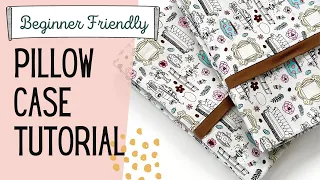 How to Sew a Pillow Case (the easiest way!)