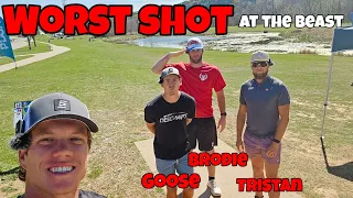 Alternating WORST SHOT Quads*!! | Collegiate Format w/Brodie, Aaron, & Tristan