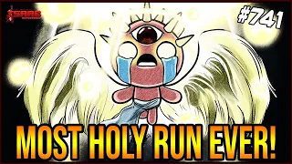 THE MOST HOLY RUN EVER -  The Binding Of Isaac: Repentance Ep. 741