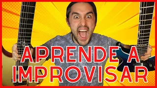 ✔️ 5 TRUCOS para Aprender a IMPROVISAR con Guitarra Eléctrica que te SORPRENDERÁN