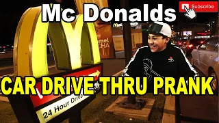 McDonalds Drive Thru Challenge Person Swap Prank Switching Seats