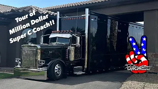 The Most Extreme Custom Peterbilt 389 Motorcoach Ever By Pickett Custom Trucks & 1492 Coachworks