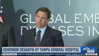 Gov. DeSantis, TGH doctors discuss effectiveness of monoclonal antibody treatments in COVID patients