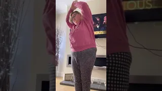 Courtney dancing ‘this is me’