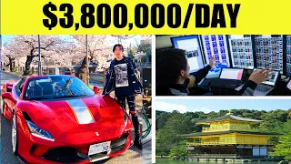 This 30 Year Old Japanese Forex & Bitcoin Trader Makes $3.8M Per Day!