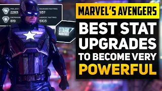 BECOME EXTREMELY POWERFUL! Marvel's Avengers Tips & Tricks for Best Stats In The End-Game