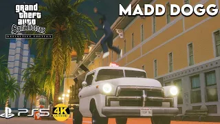 Saving Madd Dogg from Killing Himself - GTA : San Andreas Definitive Edition PS5 4K60 Gameplay